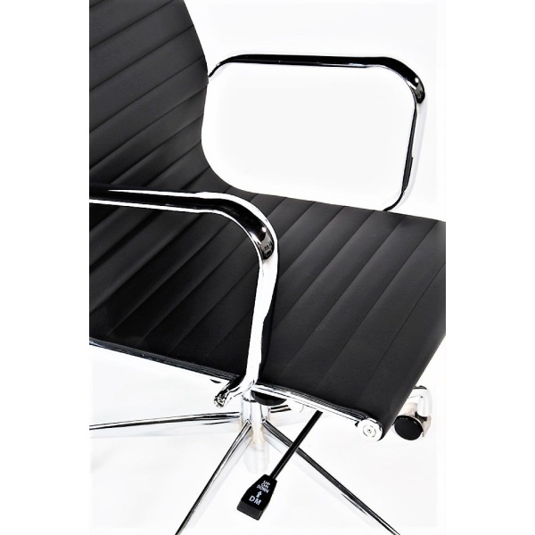 AH Eames look hoge rug Directie bureaustoel zwart Assemblee van Cas9528 15602