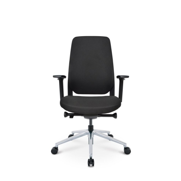 AH-Ledderra dichte rug ergonomische bureaustoel Goede instelbare bureaustoel Ledderra van Cas met hoge rug10351 16175