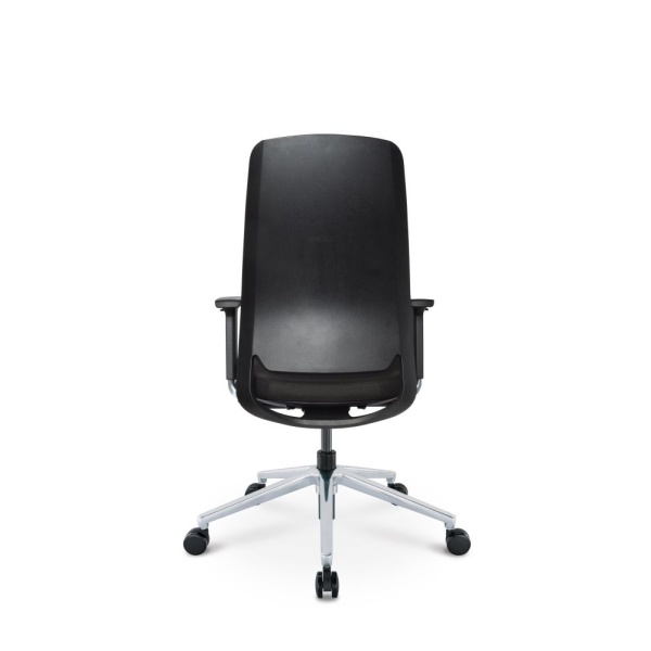 AH-Ledderra dichte rug ergonomische bureaustoel Goede instelbare bureaustoel Ledderra van Cas met hoge rug10351 16176